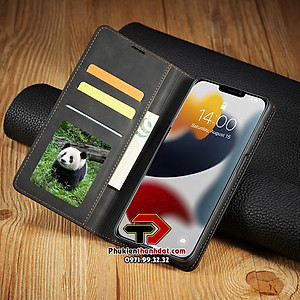 Bao da dạng ví cho iPhone 14  Pro chính hãng Forwenw da thật, có ngăn cài thẻ, đựng tiền - Hàng chính hãng 