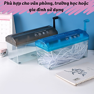 Máy huỷ tài liệu - Máy cắt giấy Shredder A4, A6, USB cắt tự động phù hợp cho văn phòng gia đình Phù hợp cho văn phòng, trường học hoặc gia đình sử dụng.