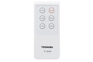 Quạt đứng Toshiba F-LSA20(H)VN, Màu xám, 60W - Điều khiển từ xa - 5 cánh - Hẹn giờ tắt/mở - Hàng chính hãng, bảo hành 12 tháng