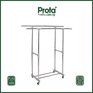 Giàn Phơi Quần Áo Inox Đôi Di Động Cao Cấp Prota - 170 x 165cm
