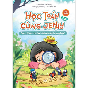 Combo Học Toán Cùng Jenny - Sách Dành Cho Học Sinh Chuẩn Bị Vào Lớp 1 (8 Cuốn)
