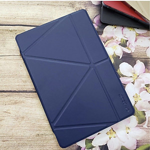 Bao da cho Samsung Galaxy Tab A11 , Tab A9 , Tab A9 Plus lưng silicon hiệu ONJESS chống sốc hỗ trợ tắt mở màn hình, gấp chữ Y tam giác đa năng - hàng nhập khẩu