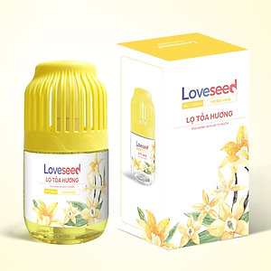 Lọ tỏa hương Loveseed hương thơm tự nhiên dễ chịu khử mùi sáp thơm phòng thế hệ mới 60 ngày - Dung tích 200ml