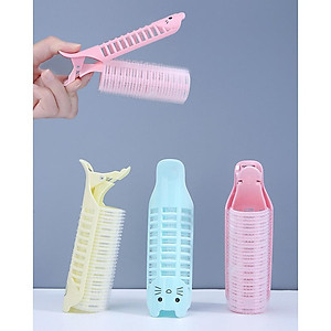 Bộ 3 Lô Uốn, Tạo Kiểu Tóc Phồng Xoăn Lameila Mèo Xinh Tự Dính Có Kẹp Cố Định Tiện Lợi - MP150