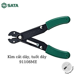 Kìm cắt dây, tuốt dây - 91108ME SATA