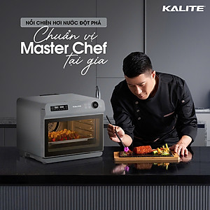 Nồi Chiên Hơi Nước Kalite Fusion Pro Thông Minh 20L - Nồi Chiên Hấp 128 Món Ăn Có Sẵn Công Thức