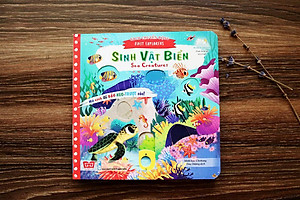 Sách Tương Tác - Sách Chuyển Động - First Explorers - Sea Creatures - Sinh Vật Biển