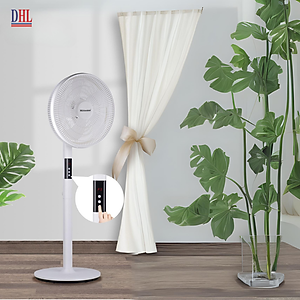 Quạt đứng điện tử có điều khiễn từ xa, hẹn giờ Mitomo FCE-60AEV, công suất 60W, động cơ dây đồng - Bảo hành 2 năm hàng chính hãng