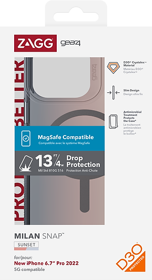 Ốp lưng IP14 series - Gear4 Milan Snap - Hàng chính hãng