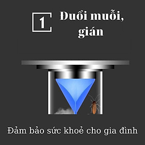 Combo 3 Bịt Nắp Cống Silicon - Ngăn Mùi Thoát Sàn, Ngăn Trào Ngược Nhà Tắm, Côn Trùng Xâm Nhập - HÀNG LOẠI 1