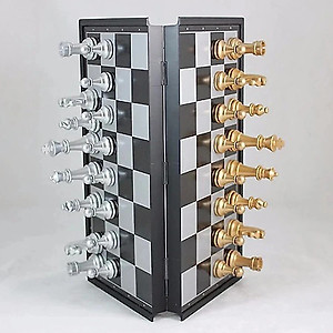 Bộ cờ vua nam châm 25*25cm gấp gọn cao cấp- Hàng Chính Hãng