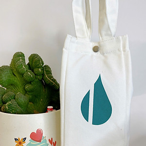 Túi Vải Canvas Đựng Bình Ly Cốc Giữ Nhiệt tiện lợi đi học đi làm đi chơi - ELEMENTAL