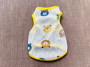 ÁO THUN BA LỖ THÔNG HƠI SIÊU CUTE TỪ 1-7KG DÀNH CHO THÚ CƯNG CHÓ MÈO