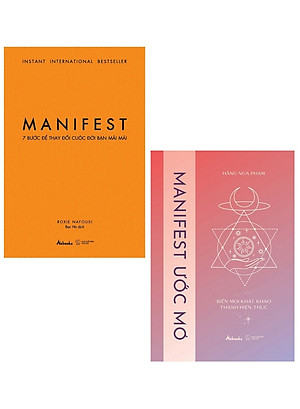 Combo Sách Thay Đổi Cuộc Đời Bạn Mãi Mãi: Manifest + Manifest Ước Mơ (Bộ 2 Cuốn) (AZ)