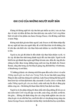 Cành Vàng Bách Khoa Thư Về Văn Hóa Nguyên Thủy