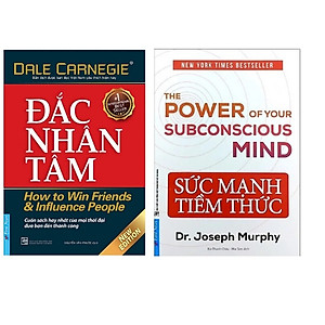 Combo Sức Mạnh Tiềm Thức + Đắc Nhân Tâm (Tái Bản)
