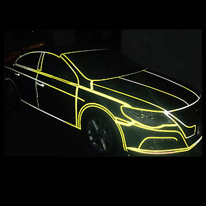Cuộn Đề Can (Decal) Phản Quang Dán Trang Trí Viền Thân Xe Đạp, Xe Máy, Ô tô An Toàn Ban Đêm Nổi Bật (8 mét) Mai Lee