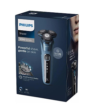 Máy cạo râu khô và ướt Philips S5582/20 - Cạo sát - bảo vệ làn da - Hàng Chính Hãng