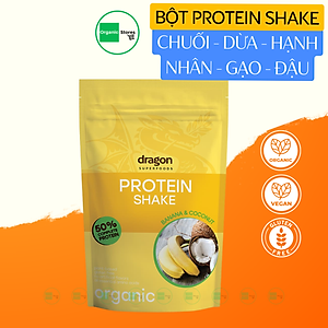 Bột Protein thực vật hữu cơ 500gr - Dragon Superfoods