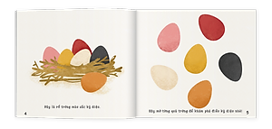 Ehon Màu Sắc - Có Gì Trong Quả Trứng