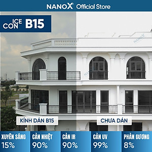 Phim cách nhiệt chống nhìn trộm NanoX