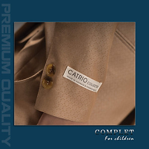 BỘ VEST BÉ TRAI CATRIO ACT386 CHO TRẺ EM TỪ 2 TUỔI ĐẾN 11 TUỔI THUỘC BST QUẦN ÁO COMPLET VESTON TRẺ EM CATRIO 2021