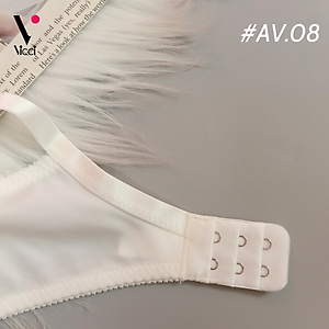 Áo lót nữ mỏng, không đệm mút, không gọng Vicci AV.08 mềm mại, thoáng mát tạo cảm giác dễ chịu, thoải mái tuyệt đối, phù hợp cho người ngực to, bà bầu, phụ nữ trung niên