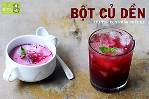 Bột củ dền hữu cơ nguyên chất sấy lạnh Dalahouse - Thúc đẩy sức khỏe tim mạch, hỗ trợ giải độc gan, tăng cường thể lực