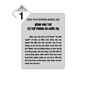 Phòng chống ung thư thật là đơn giản (sách bản quyền)