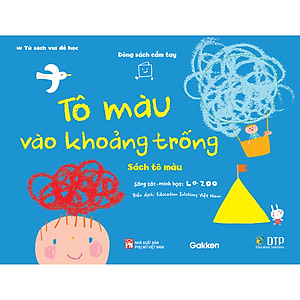 Tô Màu Vào Khoảng Trống - Tủ sách vui để học - Sách tô màu - Dòng sách cầm tay