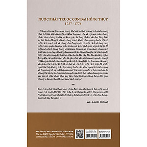 Sách Lịch Sử Văn Minh Thế Giới: Phần 10: Rousseau Và Cách Mạng - Tập 1: Nước Pháp Trước Cơn Đại Hồng Thủy (Tái Bản)