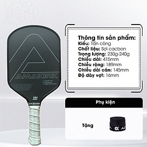 Bộ 2 Vợt Chơi Bóng Pickleball Siêu Nhẹ Và Nhanh Chóng Kèm Túi Đựng 4 Quả Bóng {gồm 4 bóng 1 túi ( 2 vợt)}