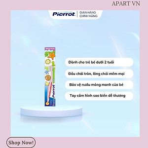 Bàn chải đánh răng trẻ em PIERROT BABY