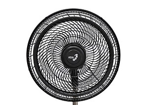 Quạt đứng ASIAVINA Turbo One VY6199E0 - 55W Đen Cánh Trong - Hàng Chính Hãng