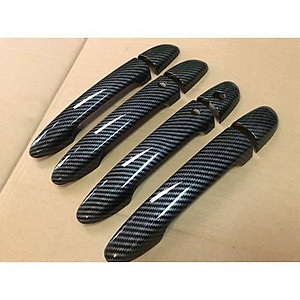 Ốp tay nắm, hõm cửa vân carbon Mazda 2, 3, Cx5 , Mazda 6, Cx8