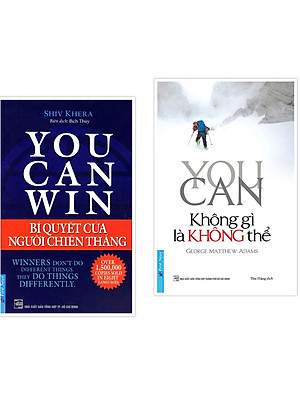 Combo You Can - Không Gì Là Không Thể + You Can Win - Bí Quyết Của Người Chiến Thắng (Bộ 2 Cuốn)_FN