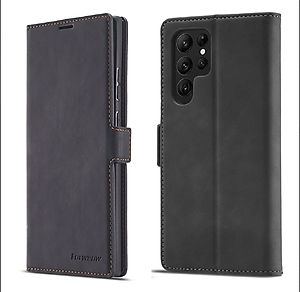 Bao Da Bò Non Dành Cho SamSung Galaxy S23 Ultra Chính Hãng Forwenw Có Ngăn Đựng Tiền và Thẻ - Hàng Nhập Khẩu