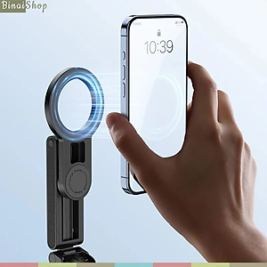 Ulanzi JJ03 - Tripod Đa Năng 3 Trong 1, Vòng Nam Châm MagSafe, Bluetooth Remote Và Xoay 360 Độ Cho Điện Thoại - Hàng chính hãng