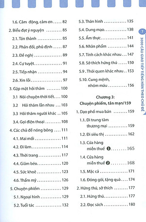 3000 Câu Giao Tiếp Tiếng Hàn Theo Chủ Đề (Sách Bản Quyền)