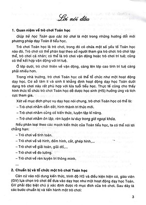 Sách 72 Trò Chơi Toán Lớp 1 (Tái Bản)