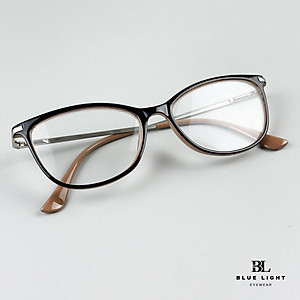 Kính Viễn Thị Lão Đọc Sách Lắp Sẵn Độ Gọng Nhựa Mắt Mèo Dẻo Nhẹ Cho Người Trung Niên Già Lớn Tuổi Ông Bà Cha Mẹ Nâu