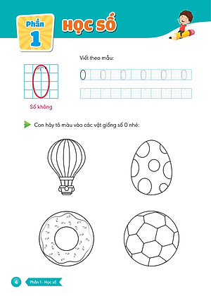 Sách Hành Trang Giúp Con Tự Tin Vào Lớp 1 - Quyển 2: Cùng Con Học Toán