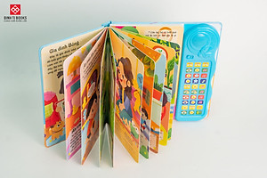 Sách Âm Thanh Đinh Tị - Bé Học Nói - Dành Cho Trẻ Từ 0 - 6 Tuổi (Phiên Bản 30 Nút)