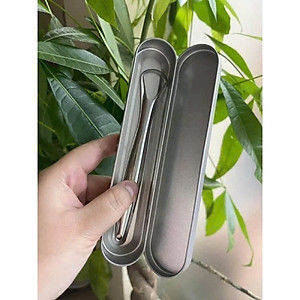 COMBO HỘP 2 Dụng Cụ Cạo Lưỡi Người Lớn Bộ cạo lưỡi bằng inox 304 sáng bóng cao cấp hỗ trợ làm sạch bề mặt lưỡi Cây Nạo Lưỡi Bàn Chải Vệ Sinh