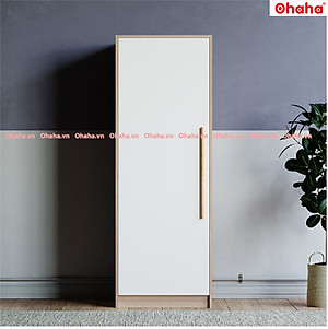 Tủ Quần Áo 1 Cánh Cửa Mini Đa Dụng OHAHA - MN001 - Kiểu Nội Thất Lắp Ráp