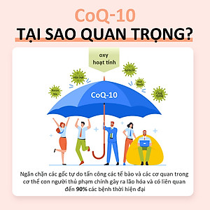 NHẬP KHẨU USA CHÍNH HÃNG - Viên uống điều hòa huyết áp, giảm nguy cơ tai biến, giảm cholesterol trong máu Solgar Vegetarian CoQ-10 60 mg