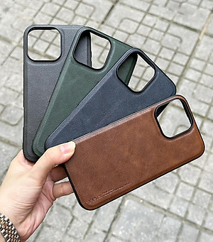 Ốp lưng cho iPhone 16 Pro Max, iPhone 16 Pro, iPhone 16 Plus, iPhone 16 hiêu X-Level lưng da viền mềm chống sốc cao cấp - hàng chính hãng