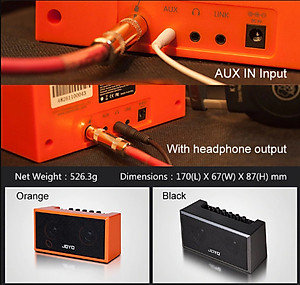JOYO TOP-GT - Amplifier guitar mini đa năng kết nối bluetooth 4.0 có app smartphone (Gồm loa, nguồn, dây cáp 3.5mm, sách hướng dẫn) - Hàng chính hãng
