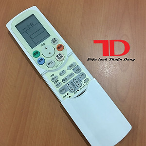 Remote điều khiển dành cho điều khiển máy lạnh To shiba hàng chính hãng - Điện Lạnh Thuận Dung