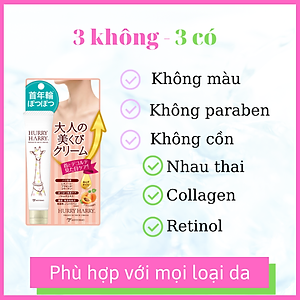 [MỸ PHẨM NHẬT BẢN] Kem Dưỡng Da Cổ Nhật Bản MICCOSMO Hurry Harry 40g, Chiết Xuất Nhau Thai, Dưỡng Trắng, Chống Nhăn, Ngăn Ngừa Lão Hóa, Căng Bóng, Trẻ Hóa Da (HH01)